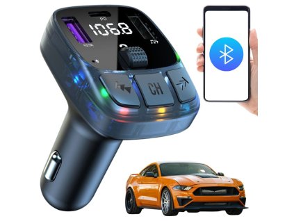 246200 transmiter fm mp3 2xusb bluetooth 5 3 lcd 12v