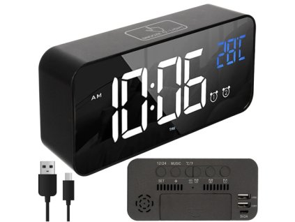249227 izoxis budik led hodiny 24736