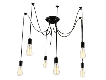 250019 apt stropni svitidlo 6 ramenny lustr