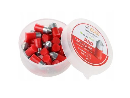 249695 srut stalowy teflonowy bezolowiowy ostry elko red czerwony 5 5mm