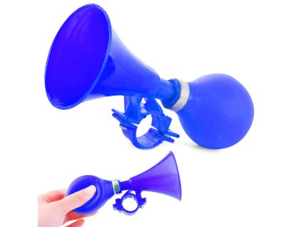 251891 klakson na jizdni kolo a kolobezku modra