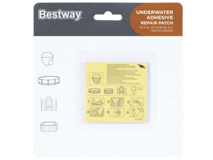252449 bestway sada zaplat na opravu bazenu 62091