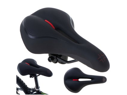Siodelko rowerowe RALLEX wygodne sportowe z pianki elastycznej 167265