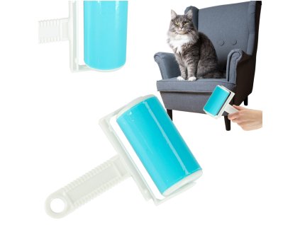 Rolka do ubran walek zelowy szczotka silikonowa do czyszczenia siersci tapicerki 170327