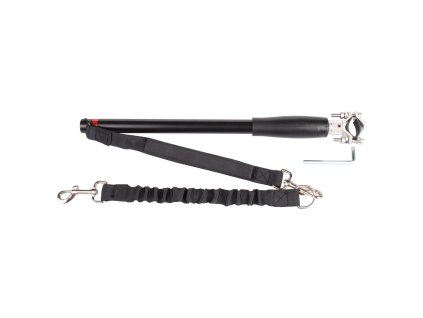 254854 4 bike buddy vodici set na kolo pro psy barva cerna