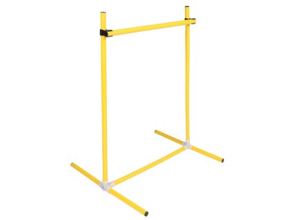 255202 2 crossbar agility prekazky pro psy zluta baleni 1 sada