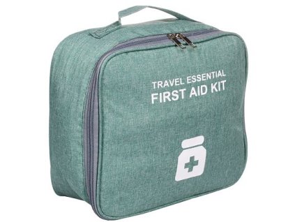 258166 2 travel medic lekarska taska zelena baleni 1 ks