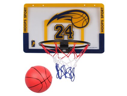 262552 teamer basketbalovy kos s deskou oranzova baleni 1 ks