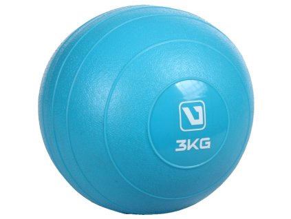 262582 weight ball mic na cviceni modra hmotnost 3 kg