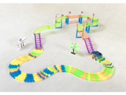 17165 5 dvoupatrova autodraha s autickem