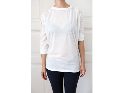 6188 elegantni a stylova tunika ala netopyr pro kazdou zenu bila