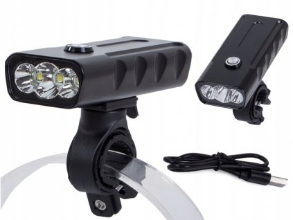 LAMPKA ROWEROWA PRZEDNIA LATARKA LED CREE XM L T6