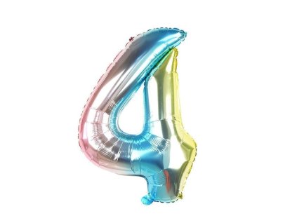 71535 2 nafukovaci balonky cisla 4