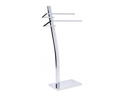 Stojak wieszak lazienkowy na reczniki OHIO chrom2