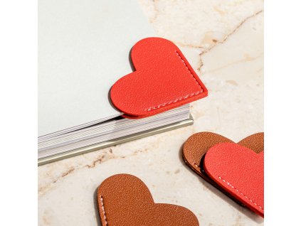 eng pl Book marks HEARTS 4 pcs 2964 3