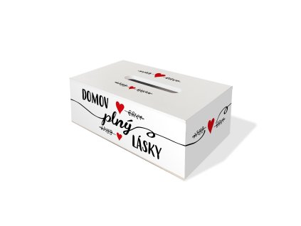 100112 2 nekupto drevena krabicka na ubrousky domov plny lasky sladky domov