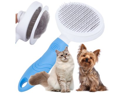 110816 11 verk 19337 samocistici kartac na psy a kocky xl 18 cm modry