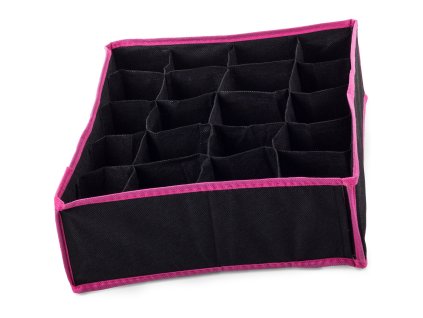 118349 3 verk 01621 cz organizer do zasuvky na pradlo s 20 prihradkami cerny