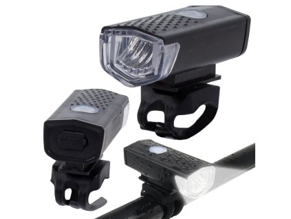 118319 verk 14265 predni svetlo na kolo led cree 300 lm cerna