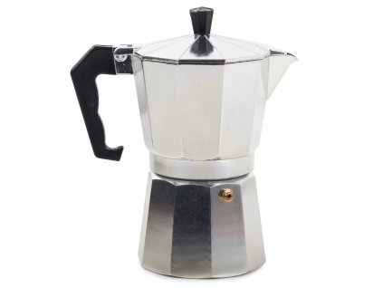 118307 verk 07038 moka konvice na 6 kav 300 ml stribrna