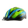 Detská cyklo helma SULOV® JR-RACE-B, modro-zelená (Helma veľkosť M)