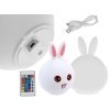 157660 28 verk 24073 nocni rgb lampicka dotykova kralik usb 1200mah s dalkovym ovladanim