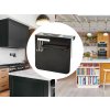 159474 11 verk 07191 kuchynsky organizer na noze kov cerna