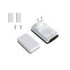 183816 23 verk 01701 bezdratovy zvonek ip44 1x prijmac 1x ovladac 150 m bily
