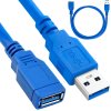 183933 verk 06310 adapter usb a usb 3 0 1 5m modry