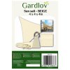186345 gardlov stinova plachta 4x4x4 bezova 23142