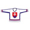 Hokejový dres SR 6, biely (Oblečenie veľkosť L)