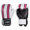 194662 boxing gloves zapasove boxovaci rukavice bila cervena hmotnost 10 oz