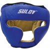 Chránič hlavy uzavretý SULOV®, kožený, modrý (Box veľkosť M)