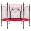 198327 kik kx3936 detska zahradni trampolina 140 cm cervena akce