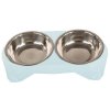 216281 17 verk 19402 dvojita miska pro psa nerez color