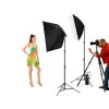 228497 20 2x 135w svetlo softbox svetelna sada stativ domaci studio foto zarovka