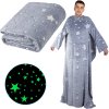 228068 10 deka s rukavy fleece tepla mikina zupan neonovy