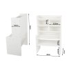 228827 21 organizer stolni skrine police knihovna