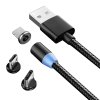 230615 8 magneticky nabijeci kabel 3w1 micro typ c usb lightning 1m