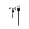 230615 9 magneticky nabijeci kabel 3w1 micro typ c usb lightning 1m