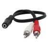 233183 apt konektor adapteru 3 5 az 2 rca