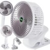 239183 15 verk 27027 bezdratovy skladaci ventilator s klipem bily