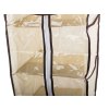 242972 7 zavesny organizer do skrine se 6 policemi 120 cm