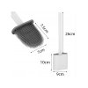 245327 4 silikonova wc stetka do koupelny s nepropustnou plnou zakladnou