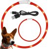 246302 led svitici obojek pro psy a kocky nastavitelny vodeodolny 47cm usb