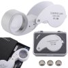 249146 klenotnicka lupa skladaci 2 led 40x