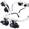 251333 hodinarska lupa na opravy 8x 23x led