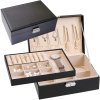 251861 sperkovnice elegantni organizer na sperky cerna
