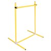 255202 2 crossbar agility prekazky pro psy zluta baleni 1 sada