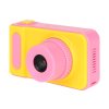 29015 17 detsky digitalni fotoaparat 2gb ruzovo zluta 8940